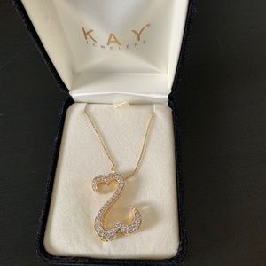 Kay Jewelers Open Heart necklace